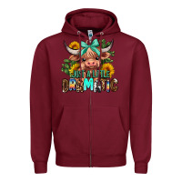 Burgundy just a little dramatic Zipper Hoodie - AdoDesignShop