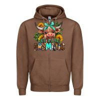 Chestnut just a little dramatic Zipper Hoodie - AdoDesignShop