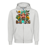 Dove Grey just a little dramatic Zipper Hoodie - AdoDesignShop