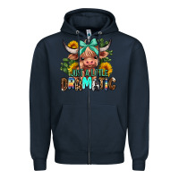 Navy just a little dramatic Zipper Hoodie - AdoDesignShop