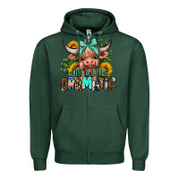 Sports Green just a little dramatic Zipper Hoodie - AdoDesignShop
