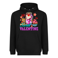 Black sweet valentine Heavyweight Hoodie - AdoDesignShop