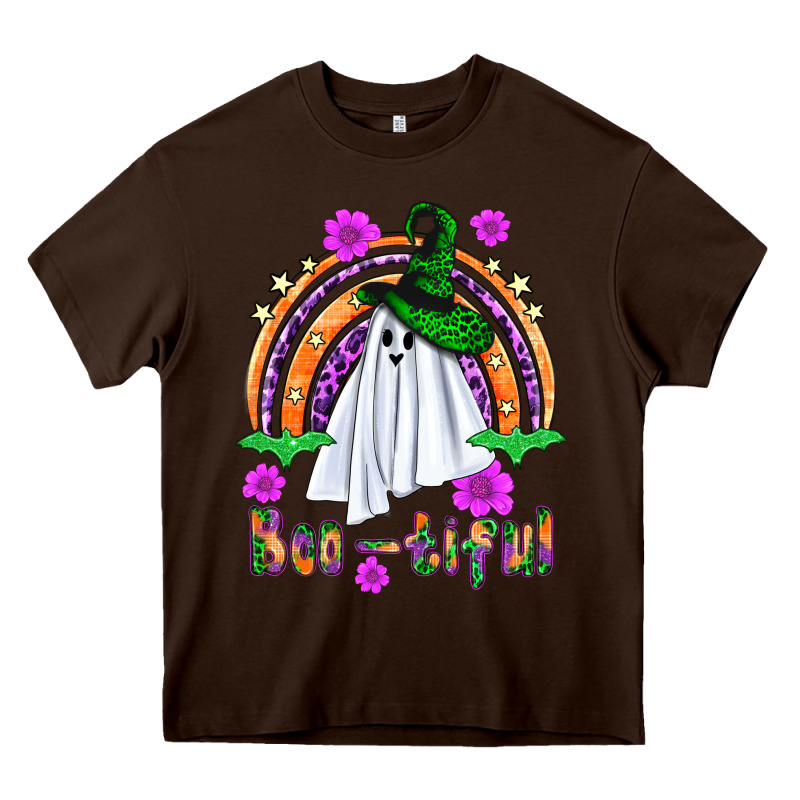 Boo-tiful Ghost Heavy Core Tee by NancyCooperArtShop | Teevron
