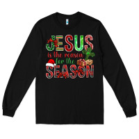 Black jesus is the reason for the season christmas bbs Long Sleeve Tee - BundleAndBundleShop