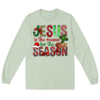 Matcha jesus is the reason for the season christmas bbs Long Sleeve Tee - BundleAndBundleShop