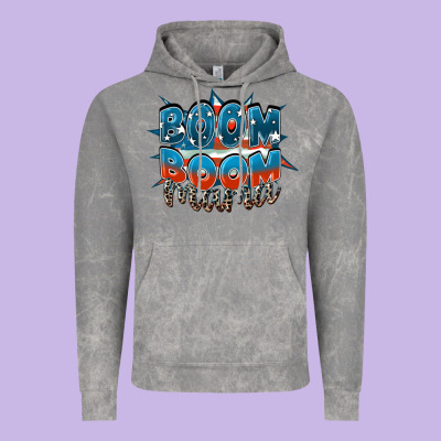 Boom Boom Mama Mother's Day Vintage Hoodie Designed By Fadigitalartstudio