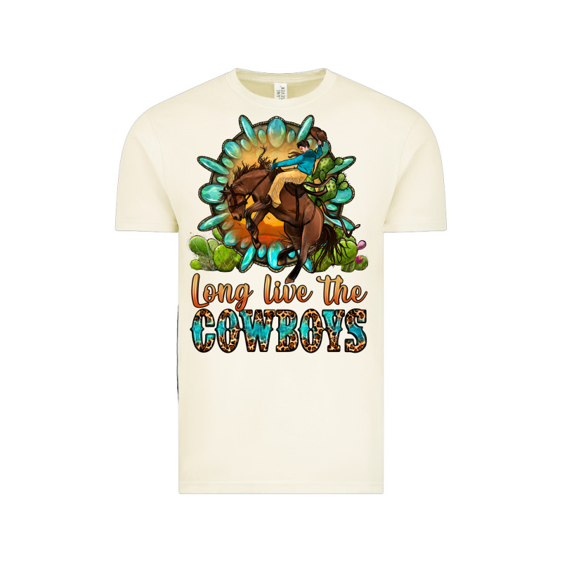 Long Live The Cowboys Vintage Tee by OliviaCreatesArt | Teevron