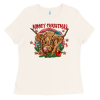 Bone mooey christmas Ladies Tee - CowGirlArtShop