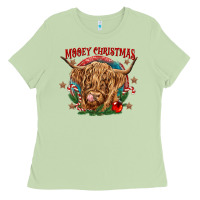 Matcha mooey christmas Ladies Tee - CowGirlArtShop