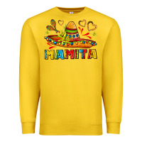 Lemon mamita and sombrero with lime flowers Premium Sweatshirt - AdoDesignShop