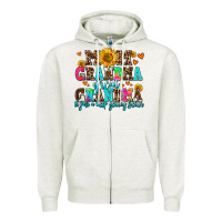 Oatmeal Heather mom grandma great grandma its just a keep getting Zipper Hoodie - AdoDesignShop
