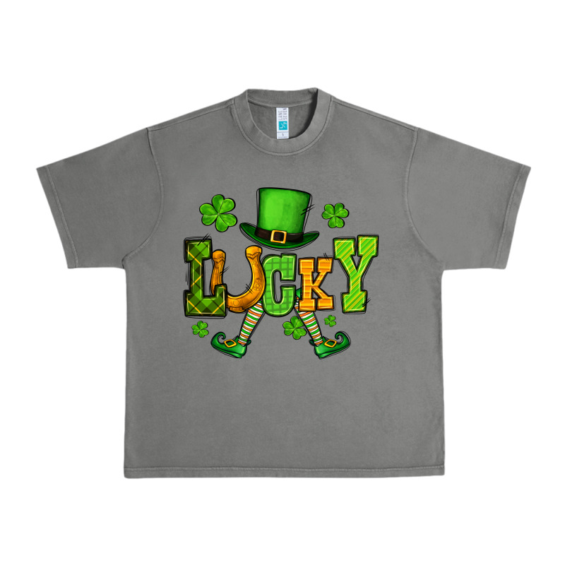 St. Patrick's Lucky Leprechaun Urban Heavy Tee by OliviaCreatesArt | Teevron