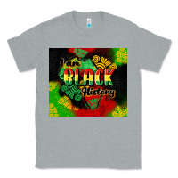 Heather Grey i am black history tumbler cowgirl Classic Tee - CowGirlArtShop