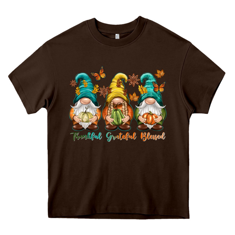 Thankful Grateful Blessed Heavy Core Tee by NancyCooperArtShop | Teevron