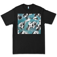Black teal glitter and cowhide Premium Tee - TumblerDesignByShophia