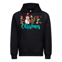 Black love christmas snowman Urban Hoodie - JahusDesignShop