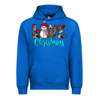 Cobalt love christmas snowman Urban Hoodie - JahusDesignShop