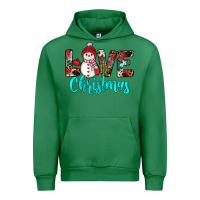 Emerald love christmas snowman Urban Hoodie - JahusDesignShop