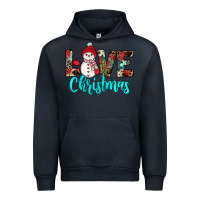 Navy love christmas snowman Urban Hoodie - JahusDesignShop