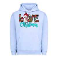 Pigment Grape Ice love christmas snowman Urban Hoodie - JahusDesignShop