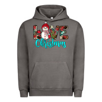 Pigment Tornado love christmas snowman Urban Hoodie - JahusDesignShop