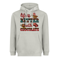 Moon Dust life is better with chocolate Heavyweight Hoodie - AdoDesignShop