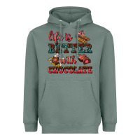 Sage life is better with chocolate Heavyweight Hoodie - AdoDesignShop