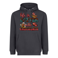 Smoke life is better with chocolate Heavyweight Hoodie - AdoDesignShop