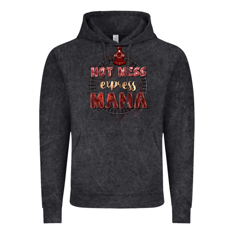 Hot Mess Express Mama Mother's Day Vintage Hoodie by FaDigitalArtStudio | Teevron