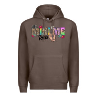 Coffee my mini me rocks Premium Hoodie - CowhideDigitalArt