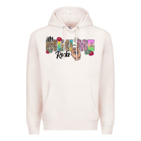 Pale Pink my mini me rocks Premium Hoodie - CowhideDigitalArt