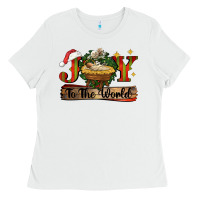 Joy To The World Ladies Tee | Teevron