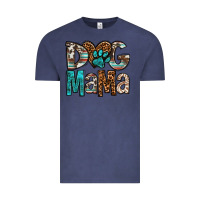 Vintage Denim dog mama Vintage Tee - OliviaCreatesArt