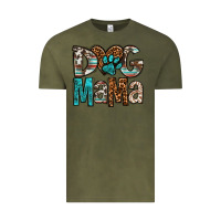 Vintage Olive dog mama Vintage Tee - OliviaCreatesArt