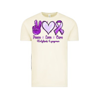 Vintage Arctic Peace Love Cure Odgkins Lympoma Vintage Tee - Jasminsmagicworld