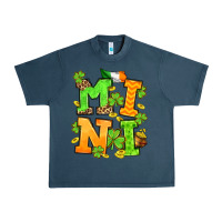 Midnight Navy St. Patrick's Day mini Urban Heavy Tee - OliviaCreatesArt