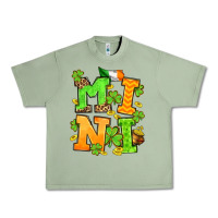 Oil Green St. Patrick's Day mini Urban Heavy Tee - OliviaCreatesArt