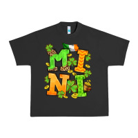 Pigment Black St. Patrick's Day mini Urban Heavy Tee - OliviaCreatesArt