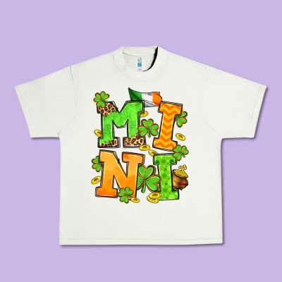 St. Patrick's Day Mini Urban Heavy Tee Designed By Oliviacreatesart