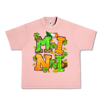 Salmon St. Patrick's Day mini Urban Heavy Tee - OliviaCreatesArt