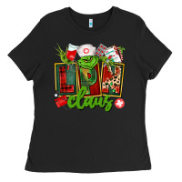 Black lpn licensed practical claus Ladies Tee - CowGirlArtShop