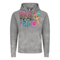 Cloud Rock nail tech life bbs Vintage Hoodie - BundleAndBundleShop