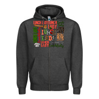 Charcoal Heather lunch lady Zipper Hoodie - AdoDesignShop
