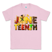 Bubblegum Pink juneteen black girl Classic Tee - CowGirlArtShop