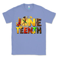Colony Blue juneteen black girl Classic Tee - CowGirlArtShop