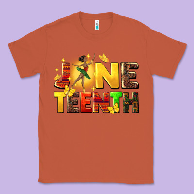 Juneteen Black Girl Classic Tee Designed By Cowgirlartshop