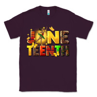 Plum juneteen black girl Classic Tee - CowGirlArtShop