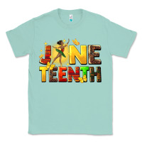 Seafoam juneteen black girl Classic Tee - CowGirlArtShop