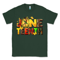 Sports Green juneteen black girl Classic Tee - CowGirlArtShop