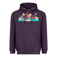 Plum love and love letters Heavyweight Hoodie - AdoDesignShop